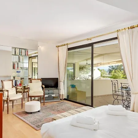 Apartmán Appt Standing Parking Prive- Piscine 10 Min Croisette